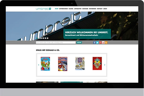 Internet Portal Umbreit.de